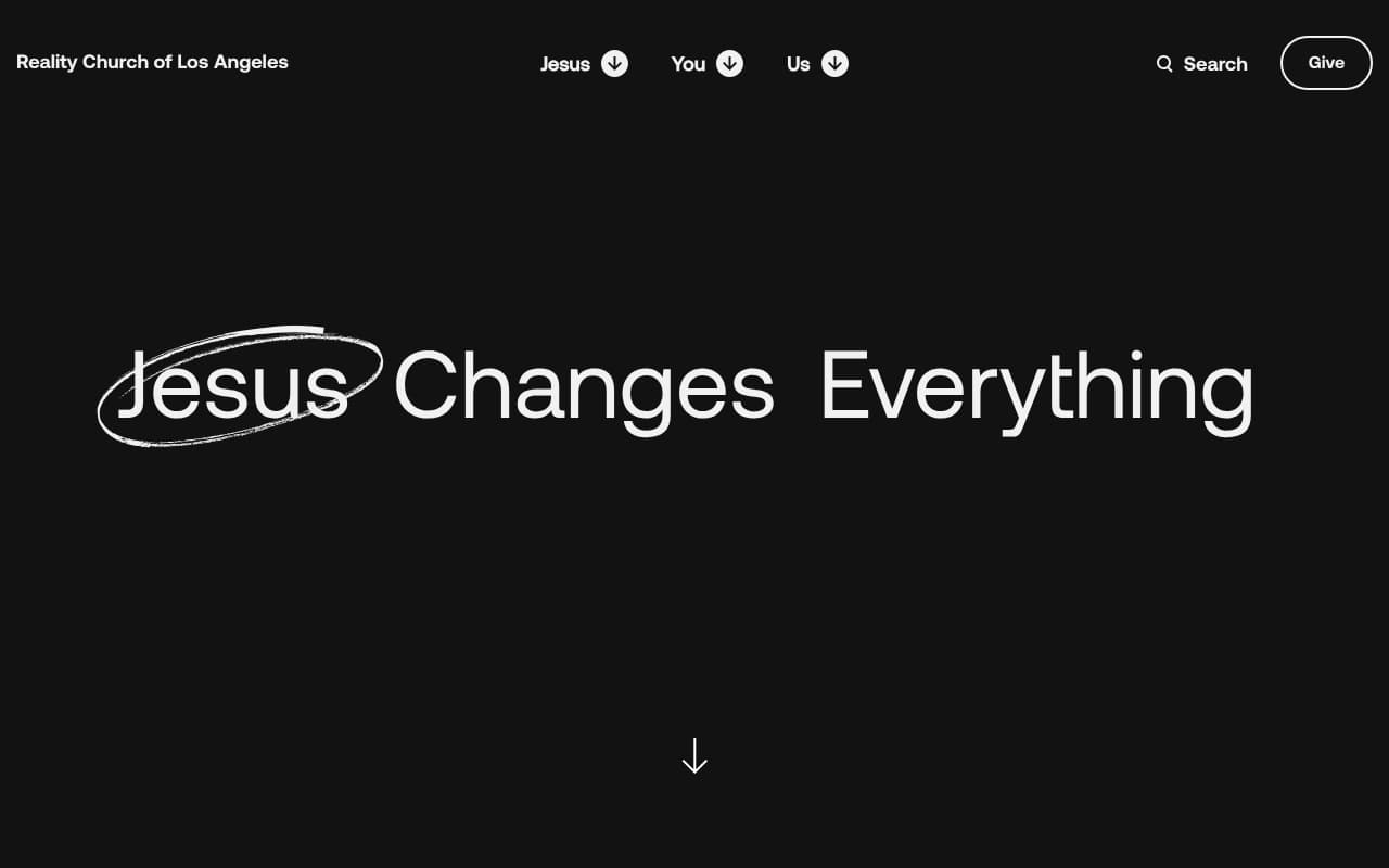 Reality LA website screenshot